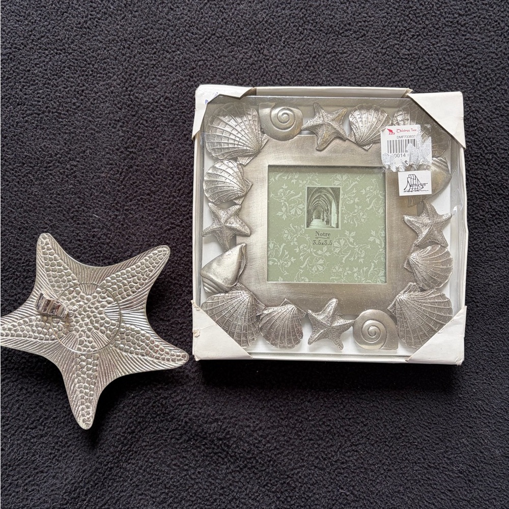 Picture frame, NWT,& Candle holder, Set of both